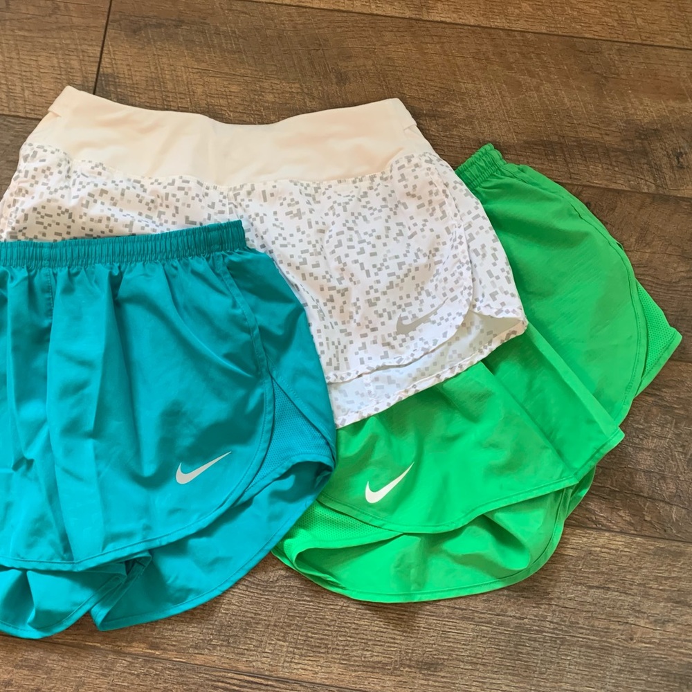 Nike Dri Fit shorts • bright green